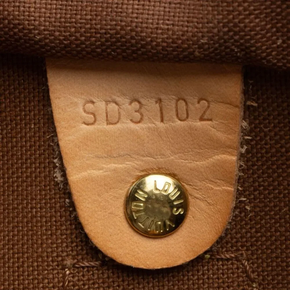 Louis Vuitton Monogram Canvas Speedy 30 Satchel - Picture 6 of 16